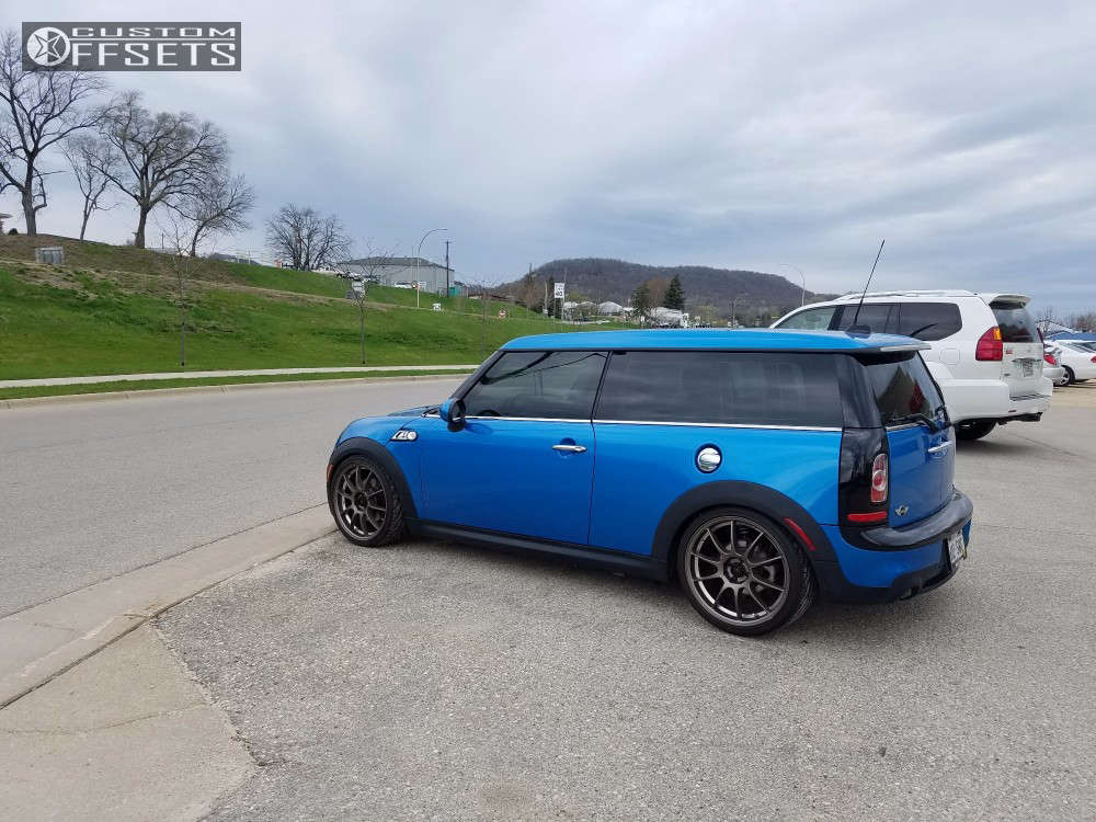 2011 Mini Cooper Wheel Offset Tucked Coilovers 235889 Custom Offsets