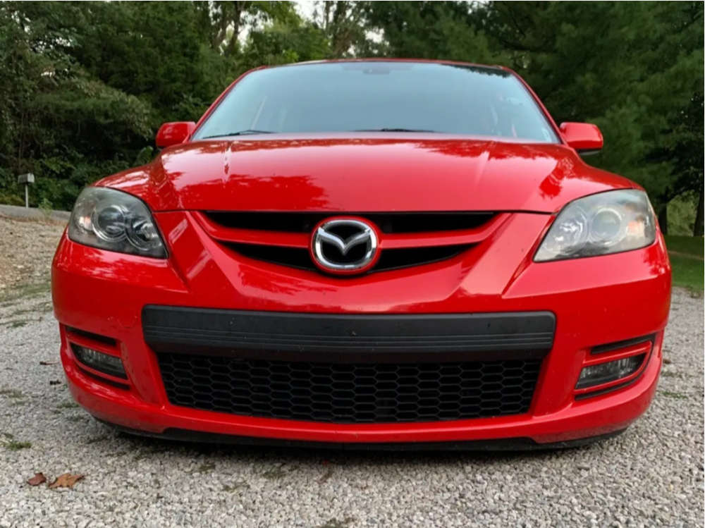 2008 Mazda 3 with 18x8 42 XXR 527 and 225/40R18 Nitto Motivo and