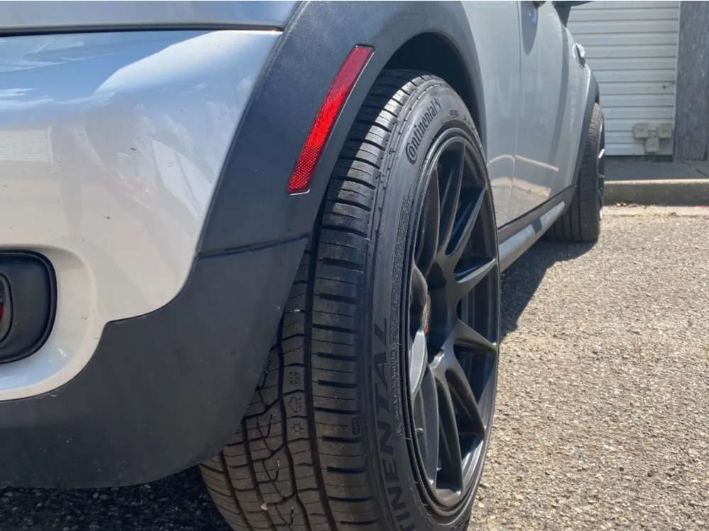 2013 Mini Cooper with 17x8.25 25 XXR 527 and 215/45R17 Barum