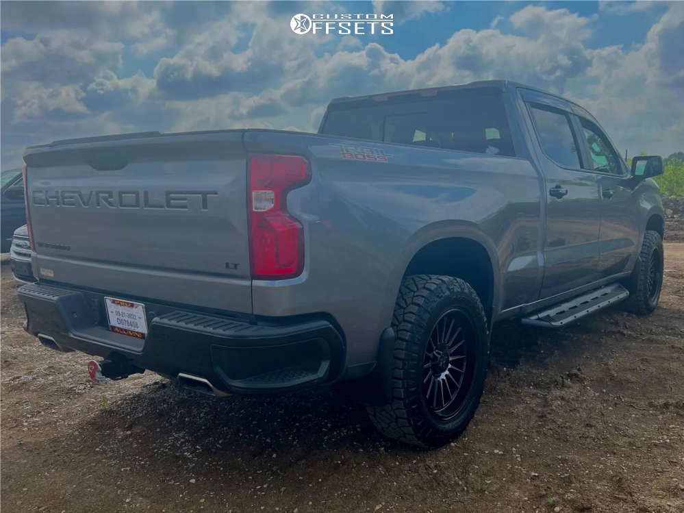 2019 Chevrolet Silverado 1500 with 20x9 0 XD Xd857 and 275