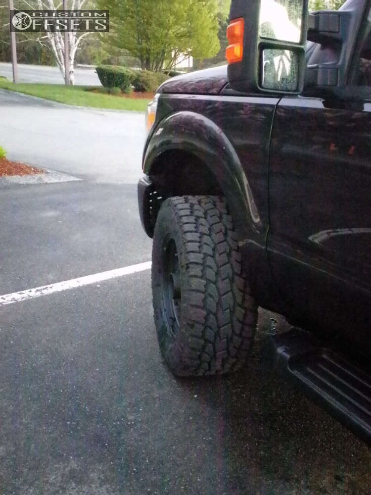 2014 Ford F-350 Super Duty with 18x9 18 American Racing ATX Chamber Ii ...