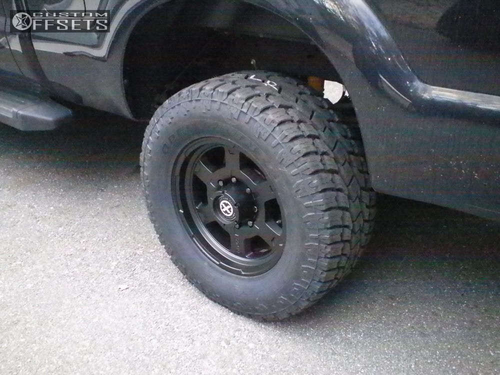 2014 Ford F-350 Super Duty with 18x9 18 American Racing ATX Chamber Ii ...