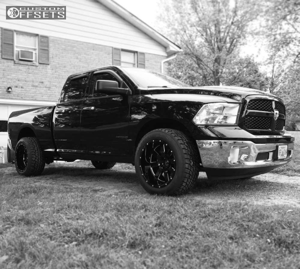 2013 Ram 1500 Super Aggressive 3"5" Leveling Kit Custom Offsets