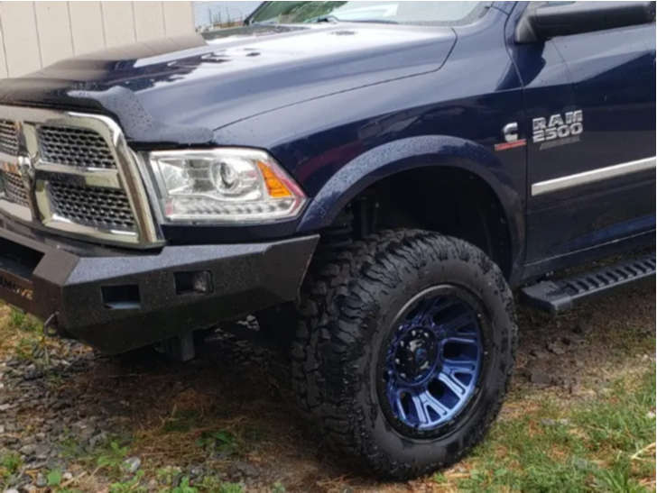 2014 Ram 2500 with 20x10 18 Fuel Traction and 35/12.5R20 Milestar