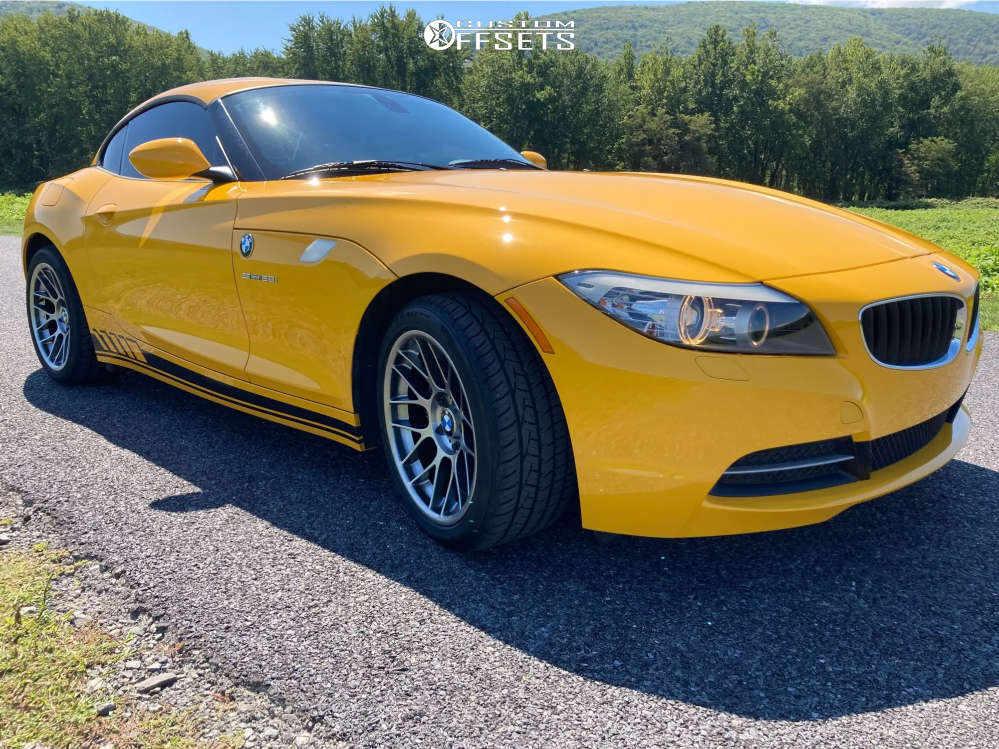 2012 BMW Z4 with 17x9 30 Apex Arc-8 and 245/40R17 General G-max As-05 ...