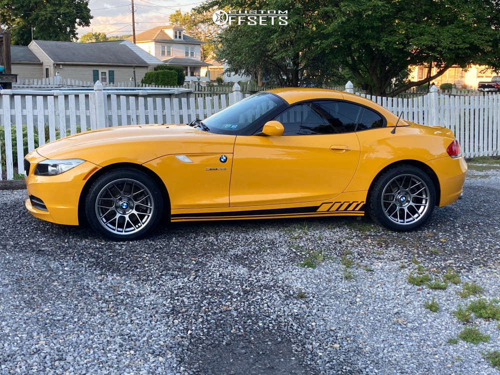 2012 BMW Z4 with 17x9 30 Apex Arc-8 and 245/40R17 General G-max As-05 ...