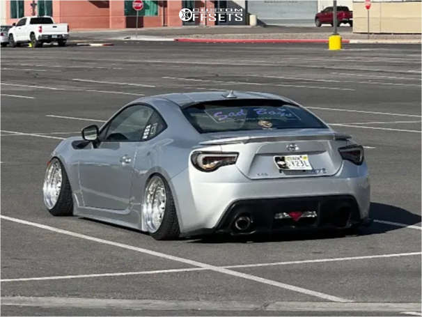 2014 Scion FR-S with 17x9 14 Panasport G7 C5C2 and 205/40R17 Achilles ...