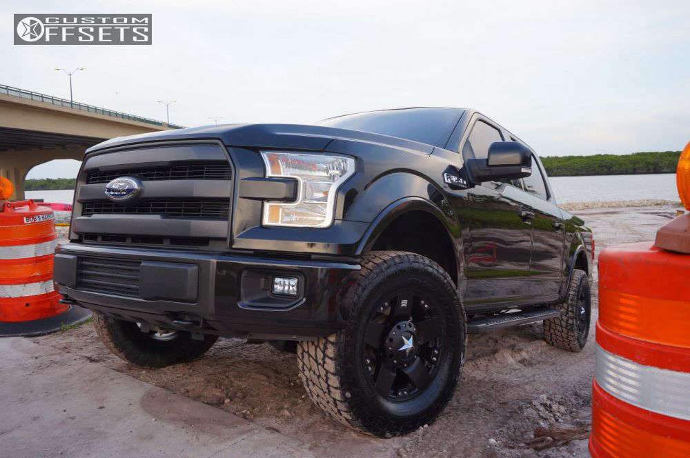 2015 Ford F-150 with 18x9 0 XD Rockstar and 325/60R18 Nitto Terra ...
