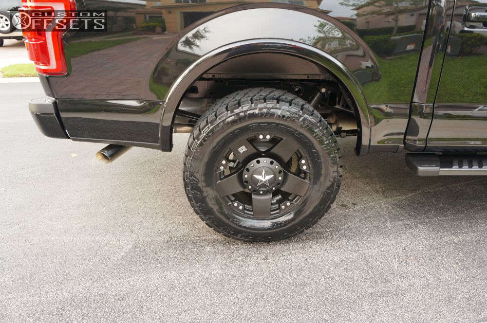 2015 Ford F-150 with 18x9 0 XD Rockstar and 325/60R18 Nitto Terra ...