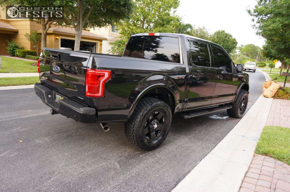 2015 Ford F-150 with 18x9 0 XD Rockstar and 325/60R18 Nitto Terra ...
