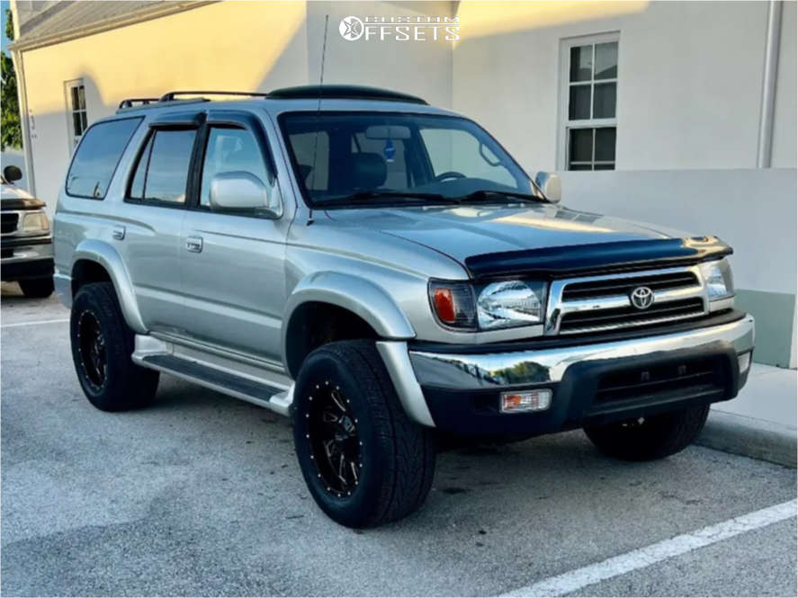 2000 Toyota 4Runner with 17x9 0 Impact 814gbs and 275/60R17 Nexen ...