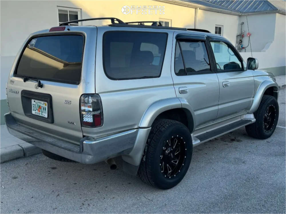 2000 Toyota 4Runner with 17x9 0 Impact 814gbs and 275/60R17 Nexen ...