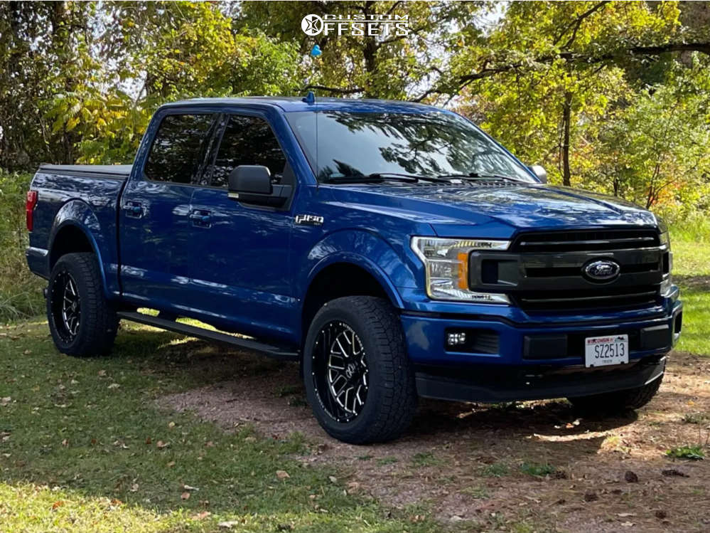 2018 Ford F-150 with 20x10 -25 Xtreme Force Xf10 and 275/55R20