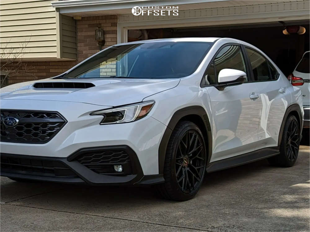 wrx mk−s 2022 Subaru WRX with 18x8.5 35 AVID1 Sl03 and 245/45R18 Dunlop Sp