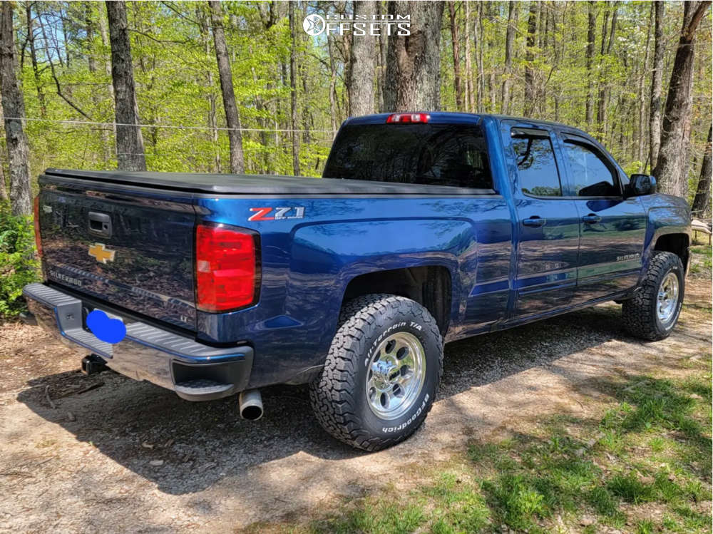 2018 Chevrolet Silverado 1500 with 17x9 -12 Mickey Thompson Classic Iii ...