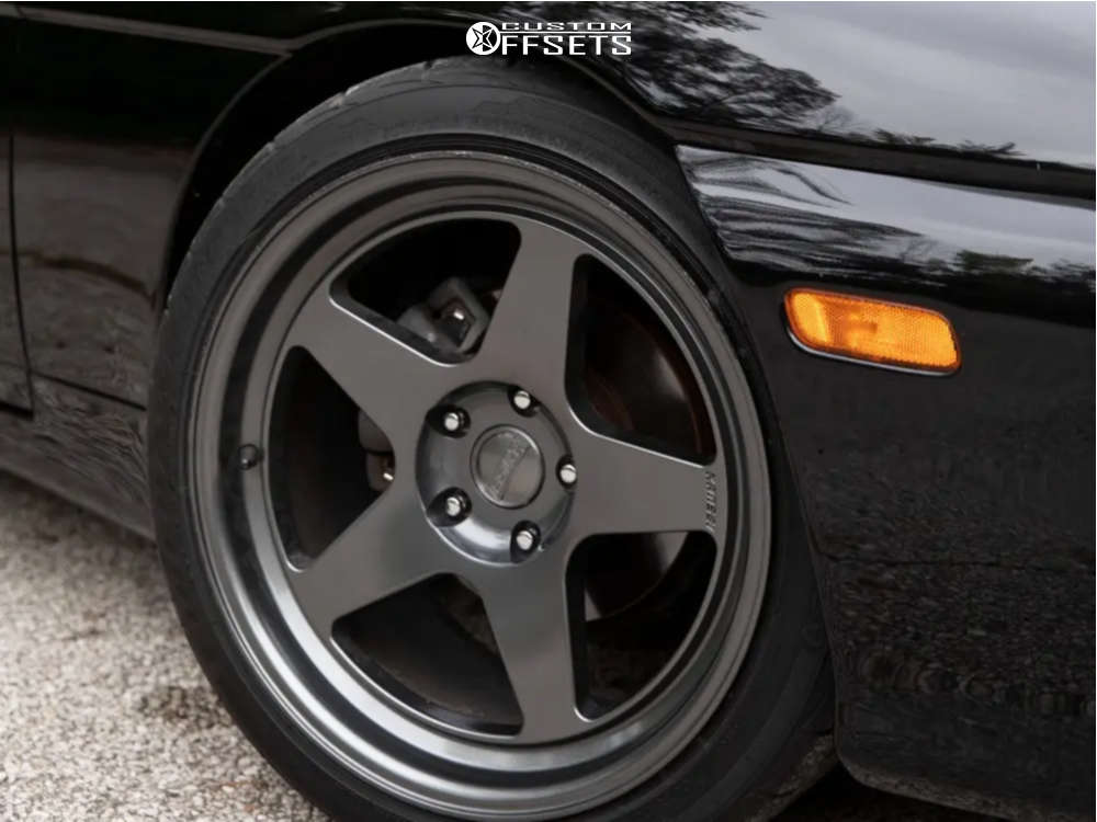 Sc300 Ruff Racing Wheels 1997 Lexus SC300 with 18x9 12 Kansei Knp and 235/40R18 Firestone ...