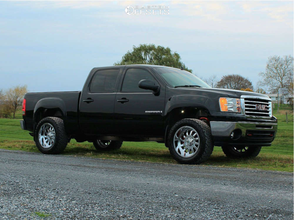 2009 GMC Sierra 1500 with 20x10 19 Off Road Monster M17 and 33/12.5R20