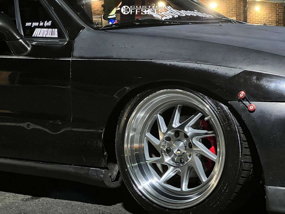 1994 Honda Civic Del Sol with 16x8 25 F1R F07 and 205/45R16