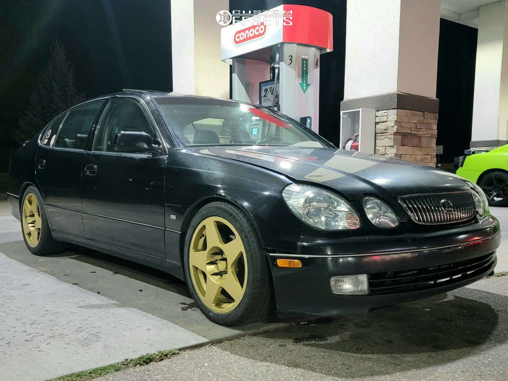 1998 Lexus GS400 with 18x8.5 30 Fifteen52 Tarmac and 235