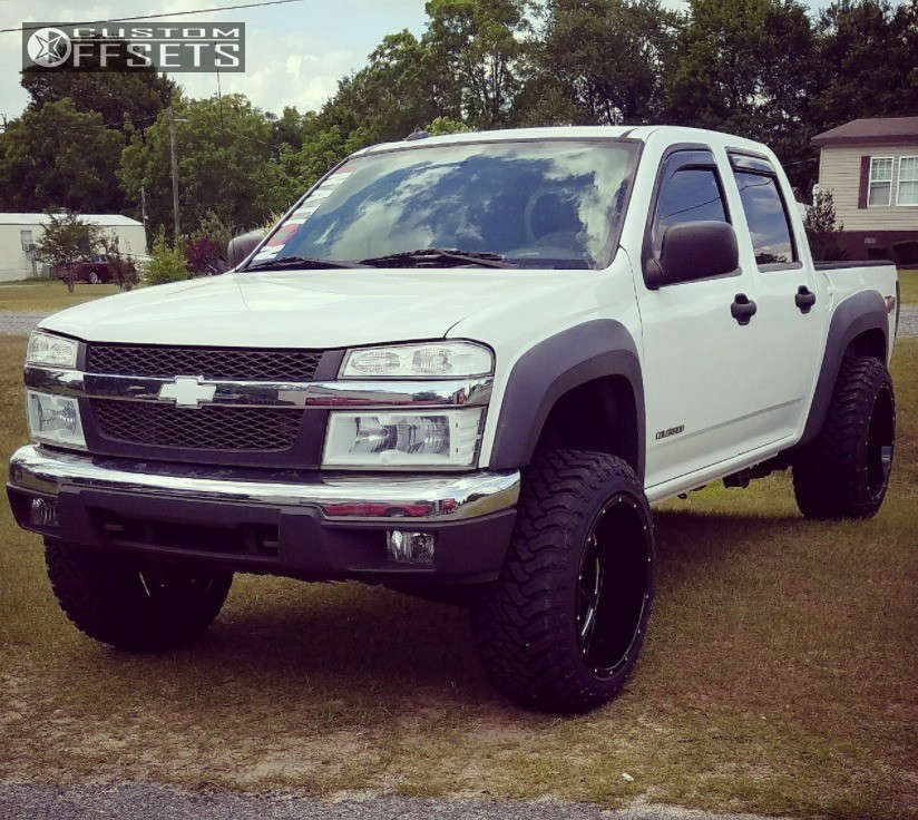 2005 Chevrolet Colorado with 20x12 44 Brute Reaper and 285/50R20