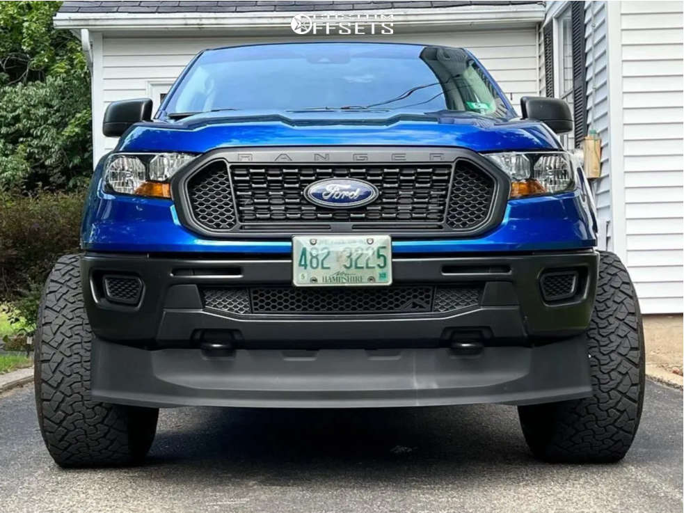 2019 Ford Ranger with 22x14 -81 Vision Spyder and 33/12.5R22 Venom ...
