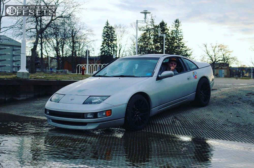 1991 Nissan 300ZX with 18x8.75 23.175 XXR 530 and 245/30R18