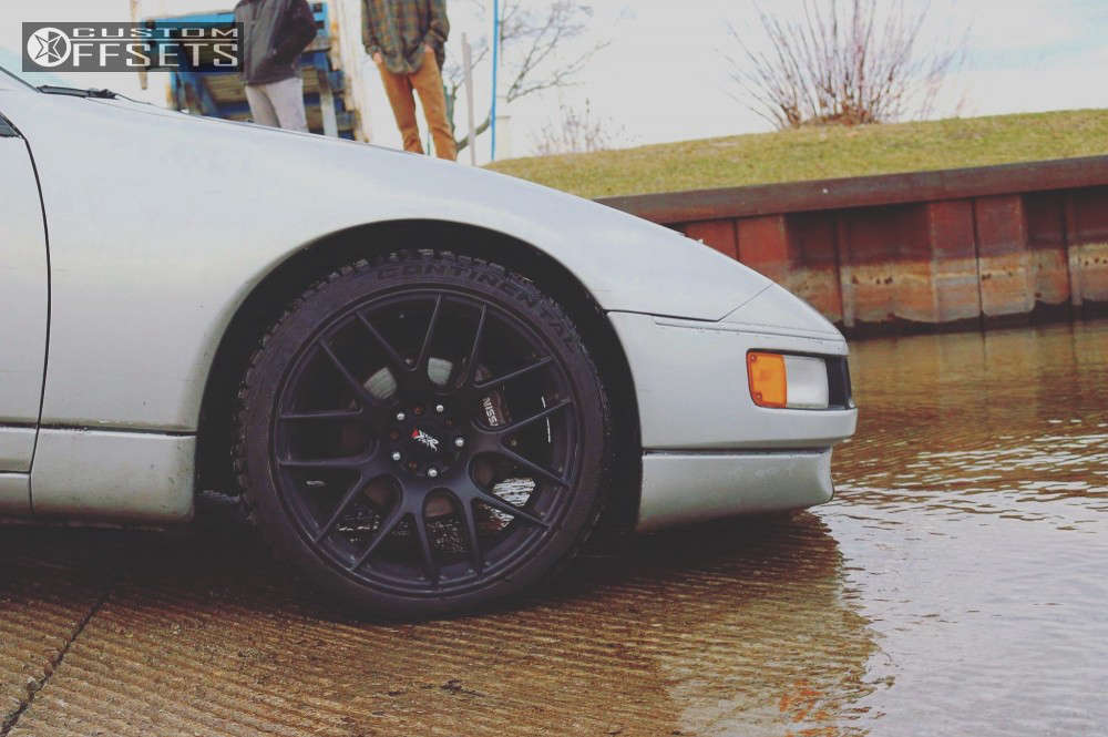 1991 Nissan 300ZX with 18x8.75 23.175 XXR 530 and 245/30R18