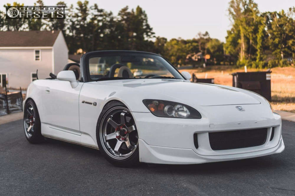 2005 Honda S2000 with 17x9 42 AVID1 AV6 and 215/45R17 Falken Ziex