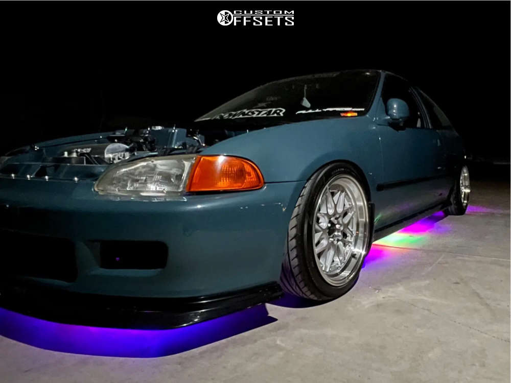 1992 Honda Civic with 16x8 20 Vors Vr7 and 195/45R16