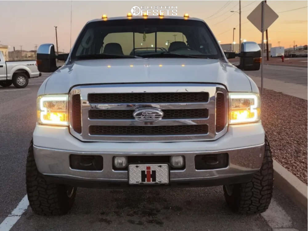 2005 Ford F250 Super Duty with 20x12 44 Gear OffRoad Ratio and 35/12