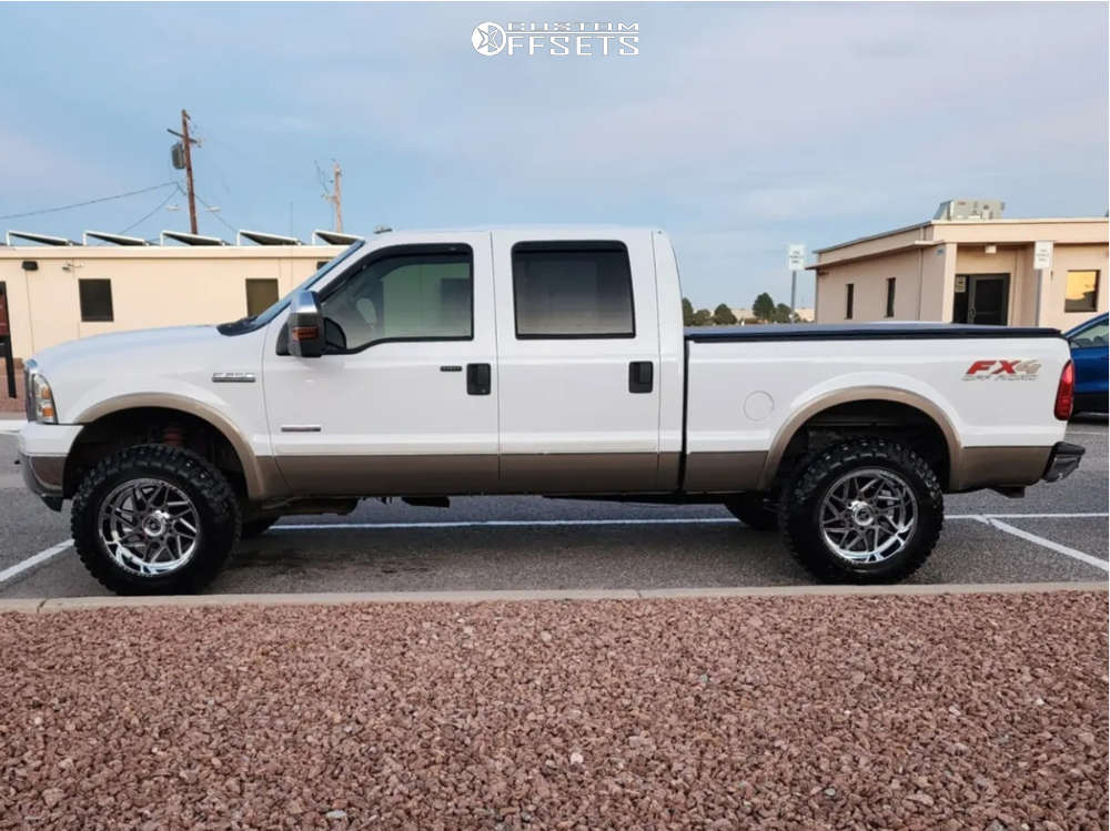 2005 Ford F250 Super Duty with 20x12 44 Gear OffRoad Ratio and 35/12
