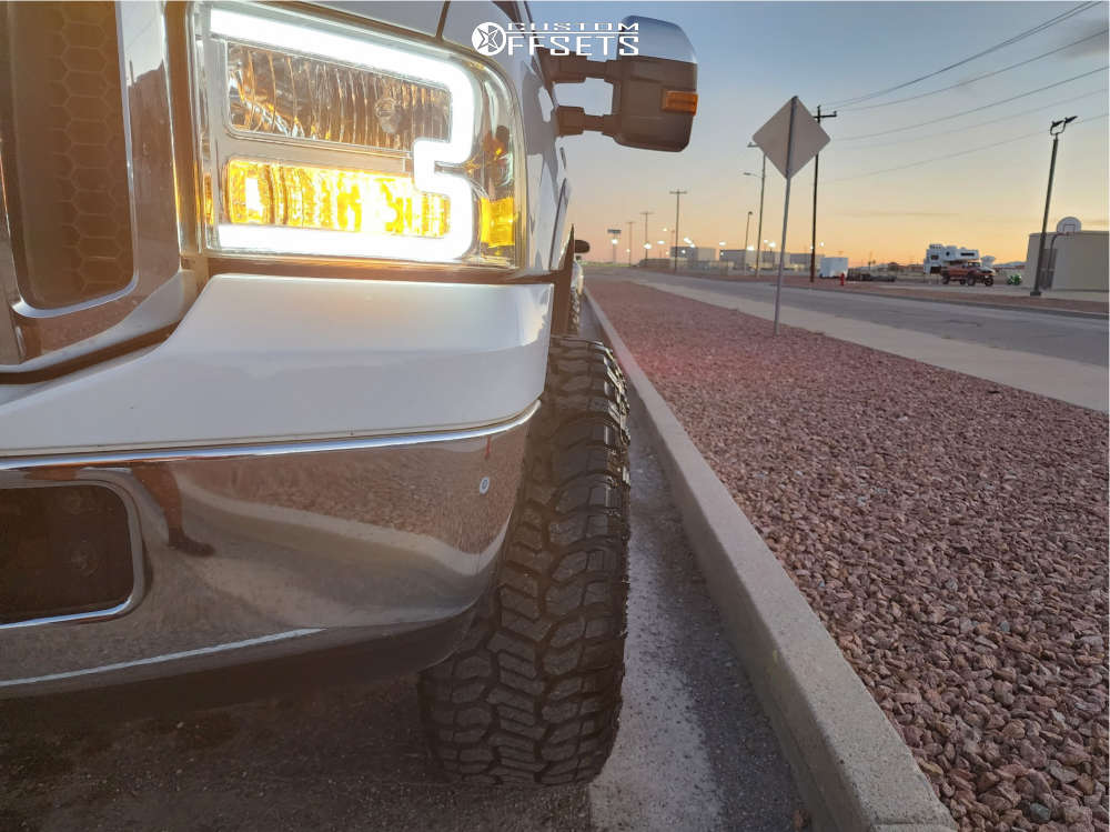 2005 Ford F250 Super Duty with 20x12 44 Gear OffRoad Ratio and 35/12