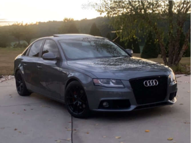 2012 Audi A4 Quattro with 18x8.5 35 Aodhan Aff7 and 235/40R18