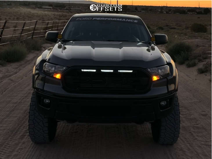 2021 Ford Ranger with 18x9 1 Fuel Rebel and 285/65R18 Nitto Ridge ...