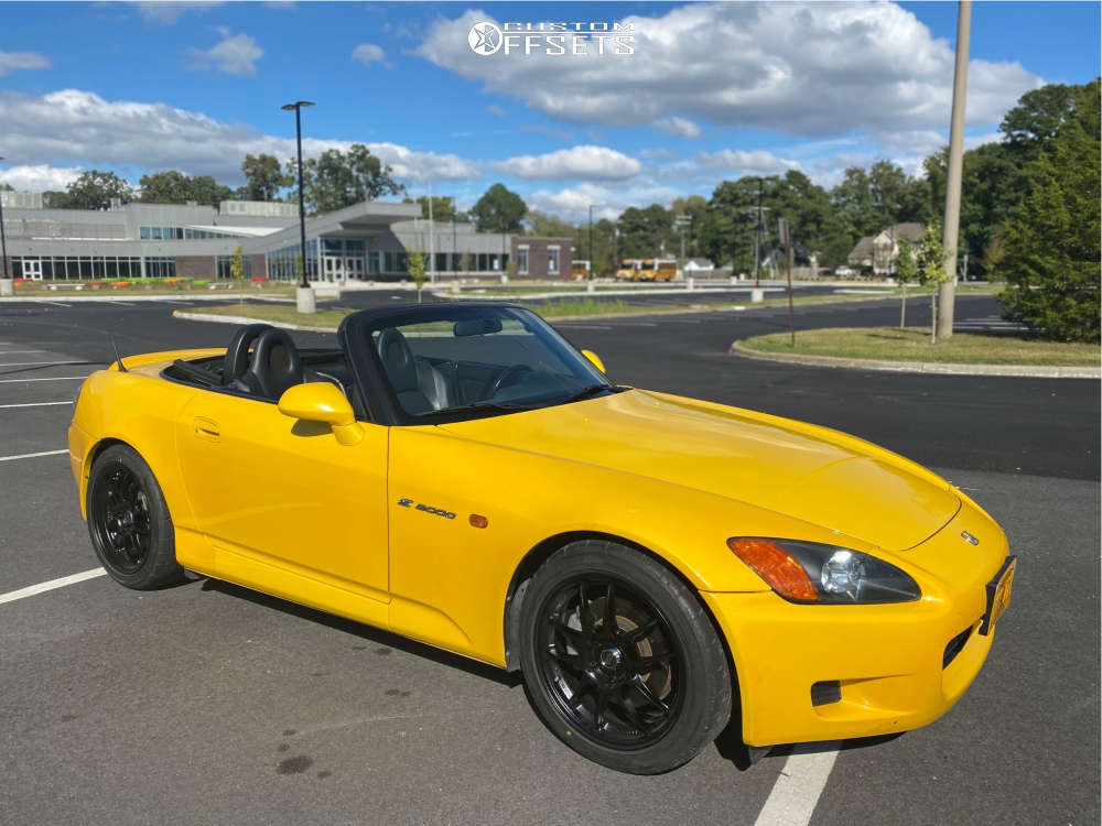 2001 Honda S2000 with 17x8 50 Enkei Pf01 and 225/45R17 Firestone