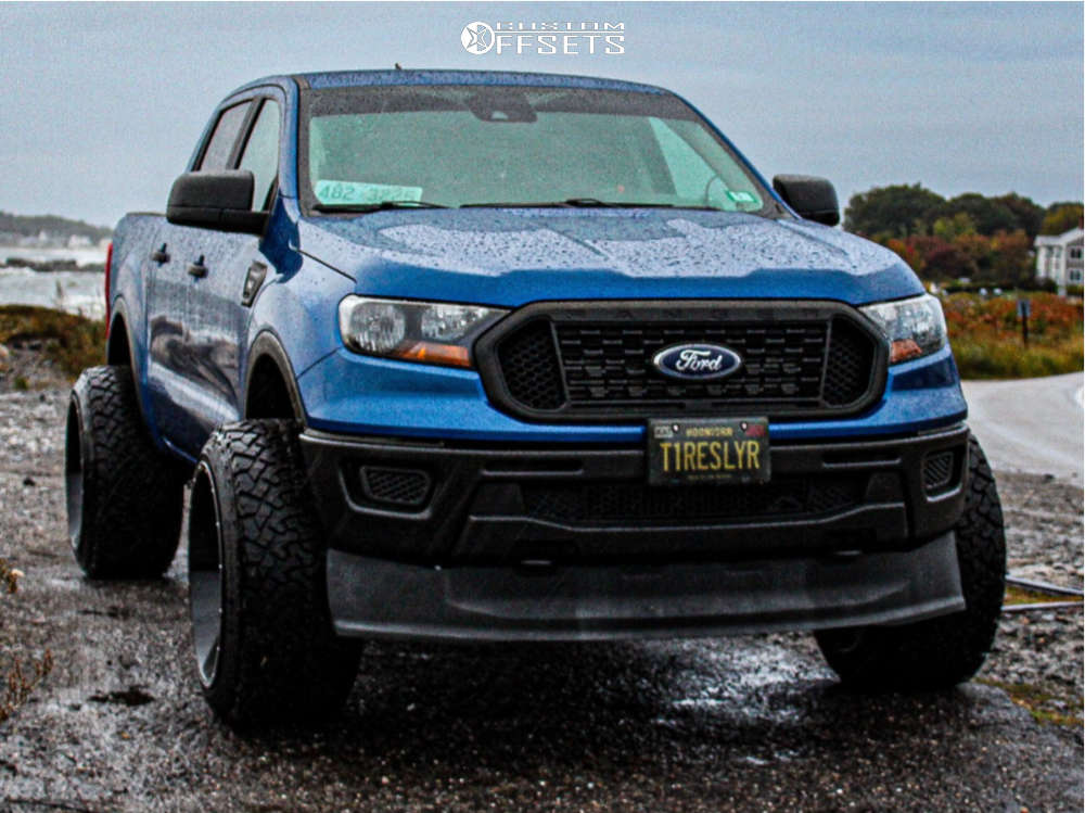 2019 Ford Ranger with 22x14 -76 Vision Spyder and 33/12.5R22 Venom ...