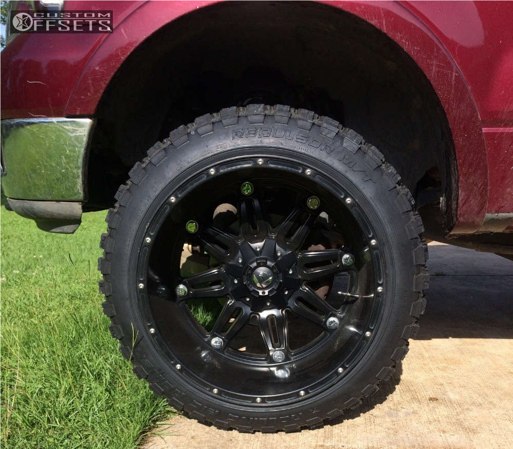 2004 Ford F150 with 22x14 76 Fuel Hostage and 33/12.5R22 RBP Repulsor