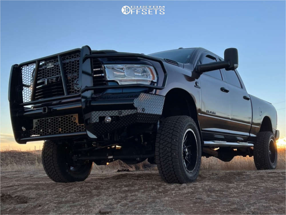 2021 Ram 2500 with 20x10 -19 Ballistic Rage and 35/12.5R20 Firestone ...