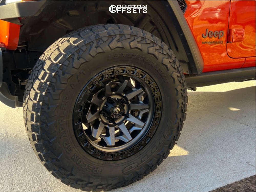 2020 Jeep Wrangler with 18x9 -12 Fuel Covert and 35/12.5R18 Nitto Recon ...