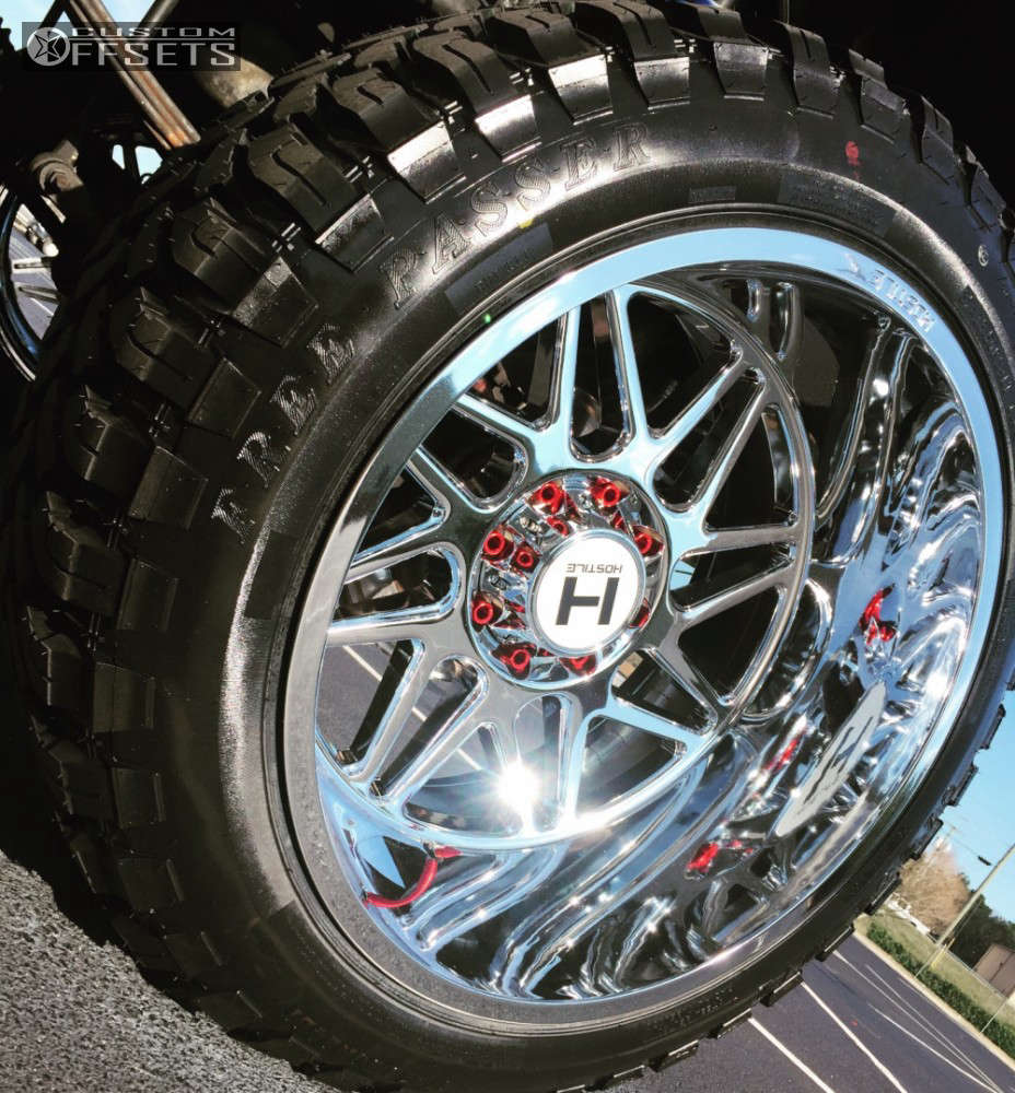 2004 Ford F250 Super Duty with 24x14 76 Hostile Sprocket and 37/13