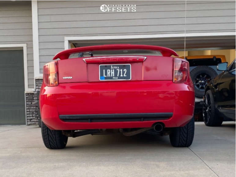 2003 Toyota Celica with 17x8 35 AVID1 Av20 and 205/40R17 Nitto Neo