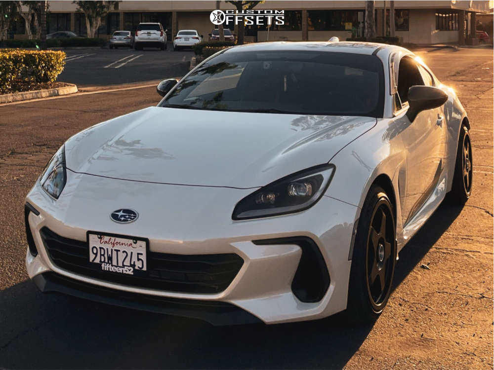 2022 Subaru BRZ with 18x8.5 35 Fifteen52 Chicane and 215/40R18