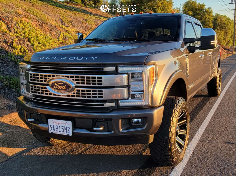 2019 Ford F-250 Super Duty with 20x10 -18 Fuel Contra D615 and 295 ...
