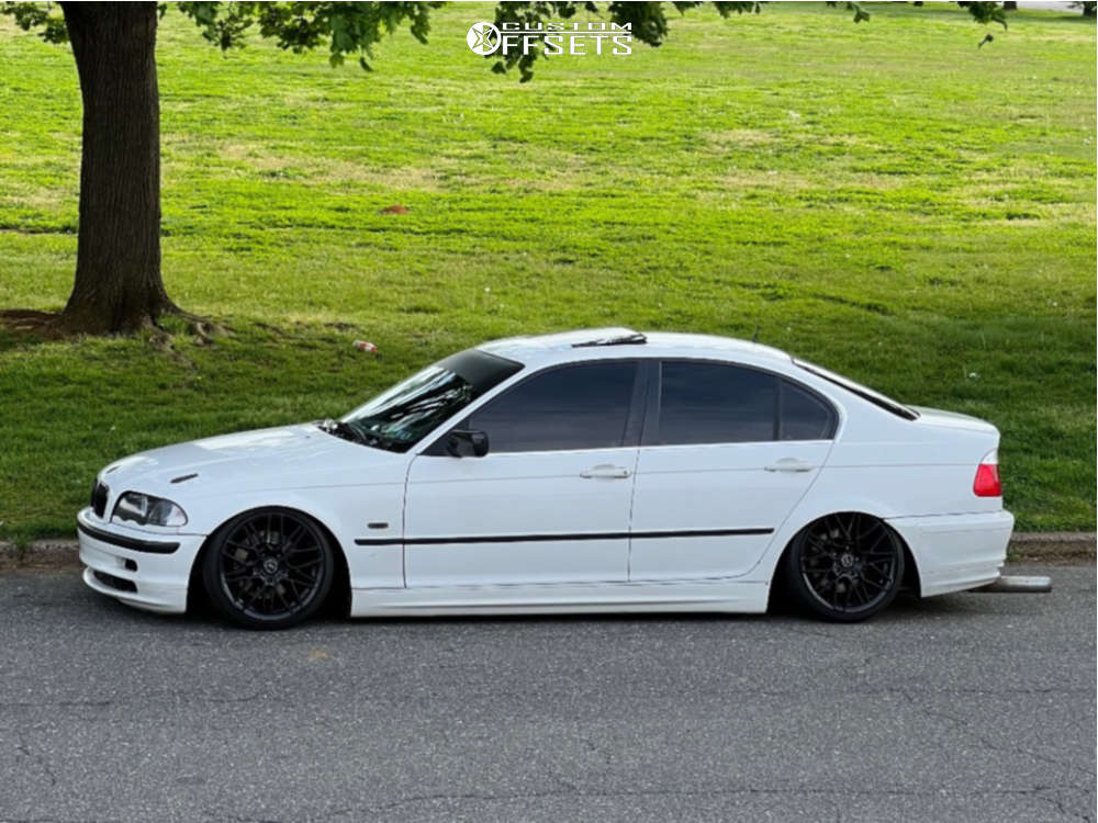 1999 BMW 328i with 17x8 35 Platinum Retribution and 205/40R17 Ohtsu ...