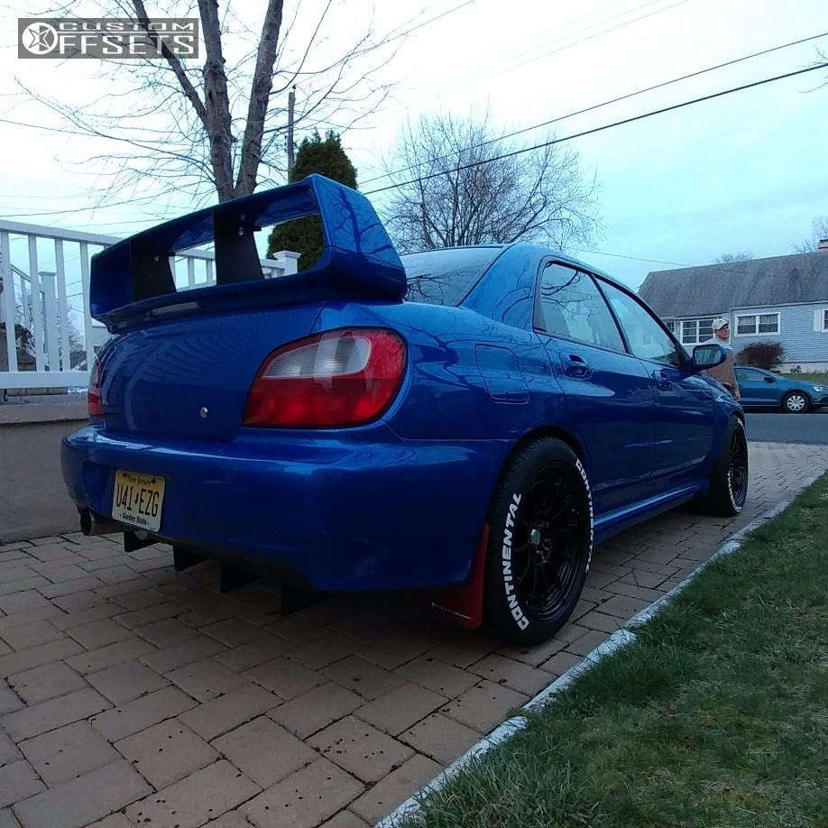 2002-03 Subaru Impreza WRX Outback GD Bug Eye Custom Made Projector  Headlights Black, image size:918x918