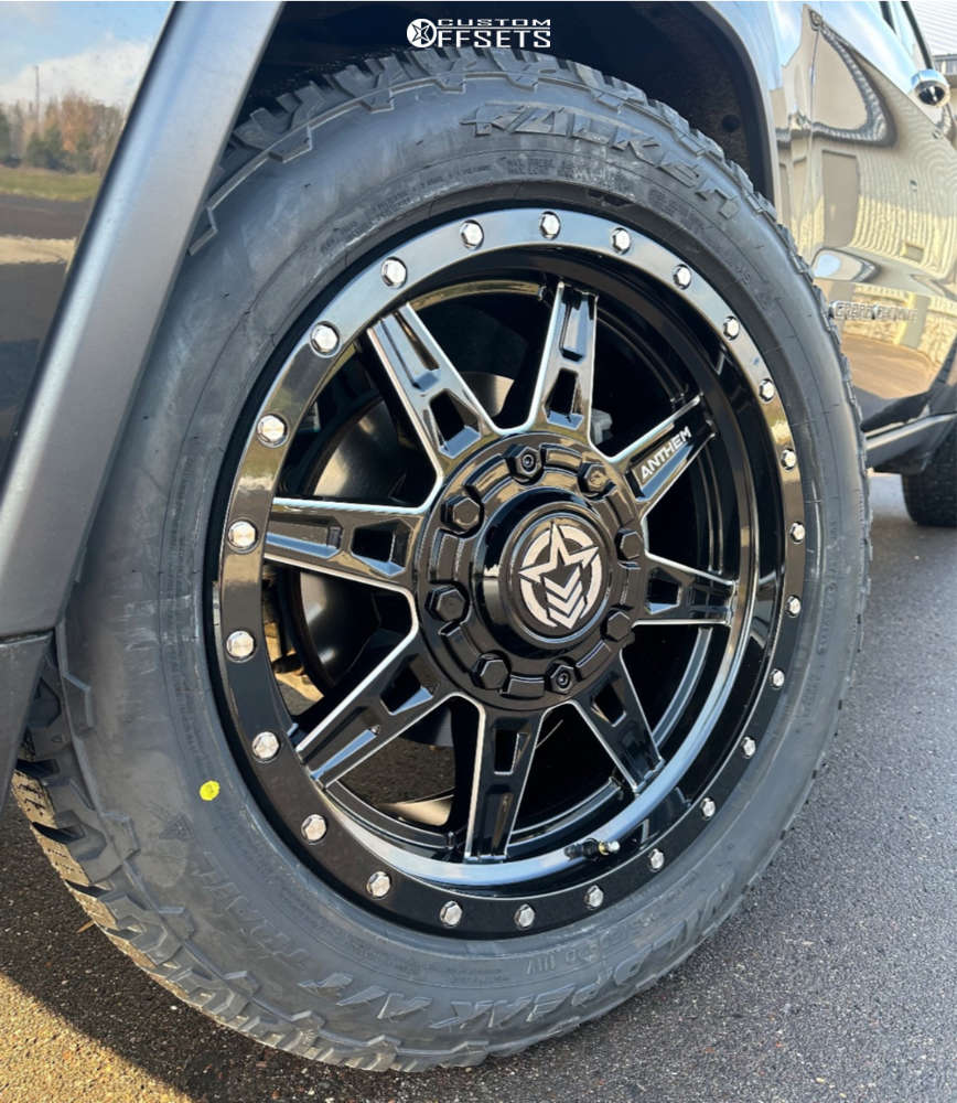 2017 Jeep Grand Cherokee with 20x9 0 Anthem Off-Road Rogue and 265 ...