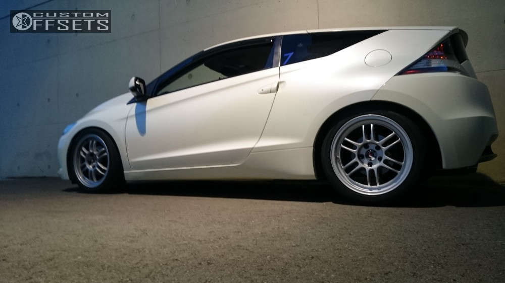 10 Honda Cr Z With 17x7 5 42 Japan Racing Jr7 And 215 45r17 Toyo Tires Proxes T1 Sport And Coilovers Custom Offsets