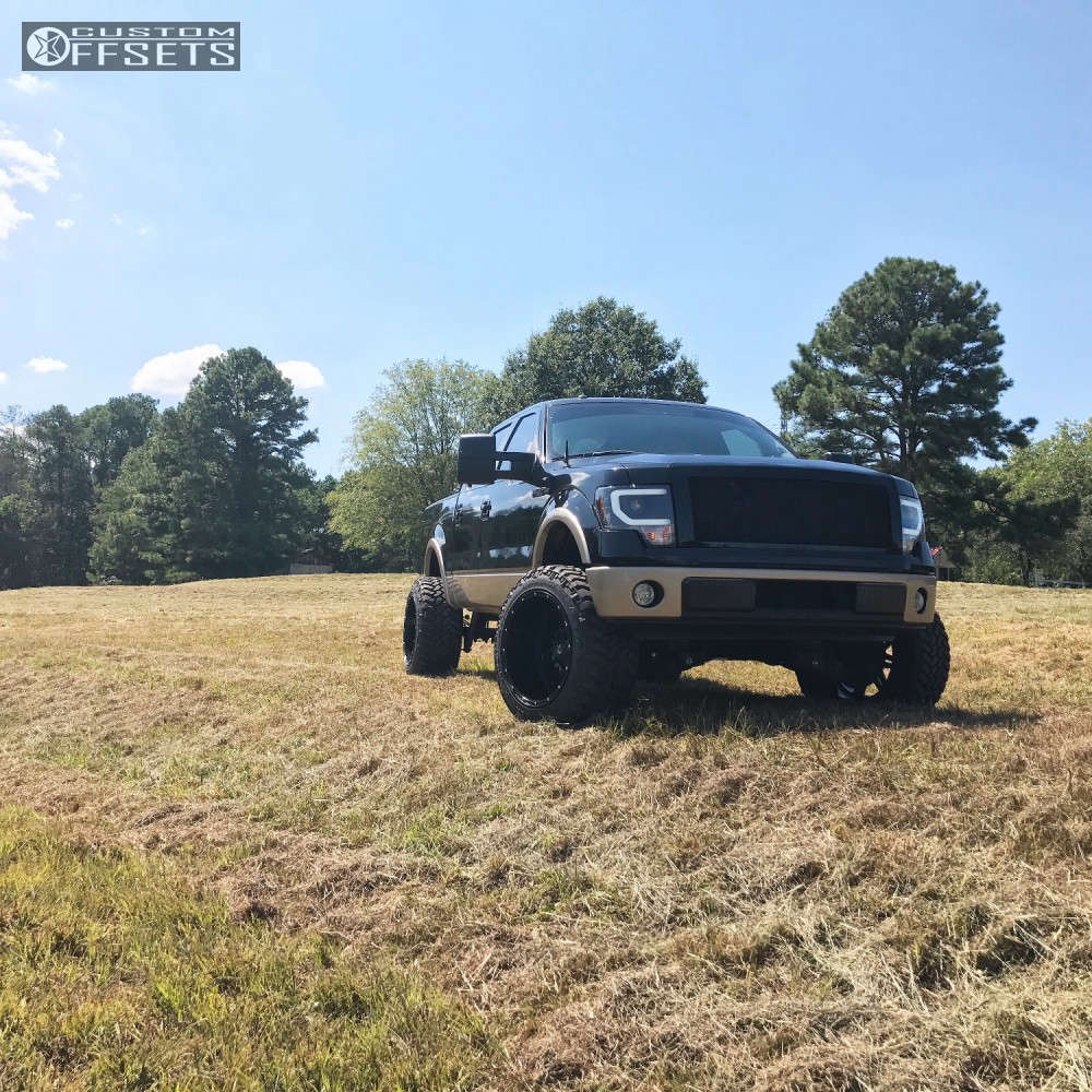 2011 Ford F150 with 22x14 76 Fuel Hostage and 325/50R22 Nitto Trail