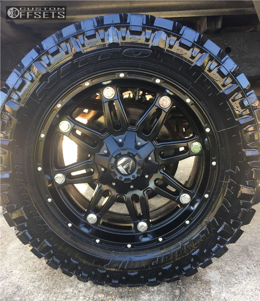 2001 Ford F150 with 20x9 12 Fuel Hostage and 305/55R20 Nitto Trail