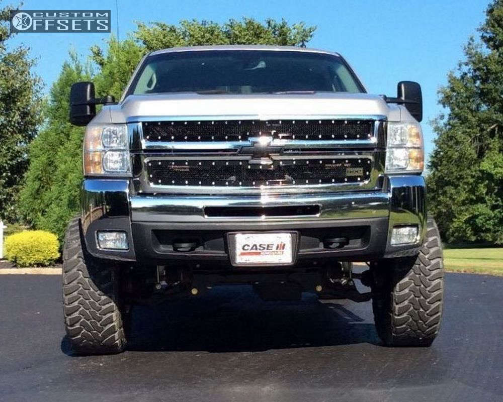 2008 Chevrolet Silverado 2500 HD Wheel Offset Super Aggressive 3"5